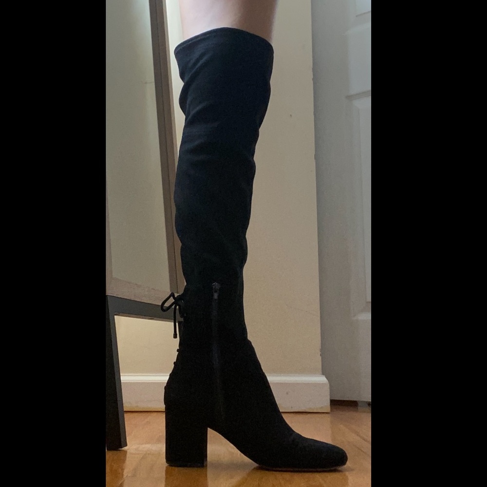 Aldo Suede Over the Knee Boots